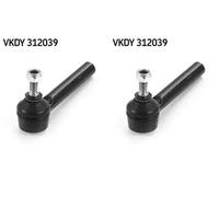 2x Testine barra sterzo SKF Davanti S+D per FIAT, LANCIA UNO (146_