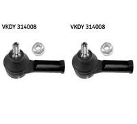 2x Testine barra sterzo SKF Davanti S+D per FORD TOURNEO CONNECT