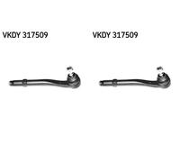 2x Testine barra sterzo SKF Davanti S+D per LAND ROVER RANGE ROVER