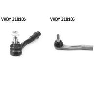 2x Testine barra sterzo SKF Davanti S+D per MERCEDES-BENZ SPRINTER