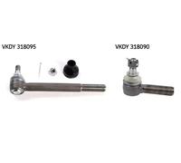 2x Testine barra sterzo SKF Davanti S+D per MERCEDES-BENZ T1, T1 601