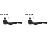 2x Testine barra sterzo SKF Davanti S+D per MITSUBISHI PAJERO CLASSIC