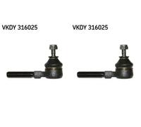 2x Testine barra sterzo SKF Davanti S+D per RENAULT 11, 11