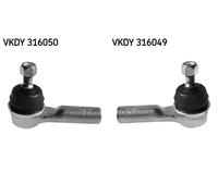 2x Testine barra sterzo SKF Davanti S+D per VOLVO S40 I, V40 Kombi