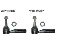 2x Testine barra sterzo SKF S+D per CHEVROLET, OPEL, VAUXHALL