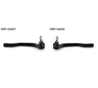 2x Testine barra sterzo SKF S+D per DACIA DUSTER I