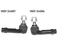 2x Testine barra sterzo SKF S+D per FORD FIESTA VI, ECOSPORT