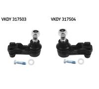 2x Testine barra sterzo SKF S+D per LAND ROVER FREELANDER I