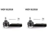 2x Testine barra sterzo SKF S+D per NISSAN MICRA II