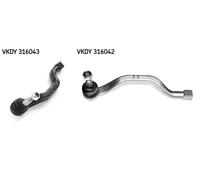 2x Testine barra sterzo SKF S+D per RENAULT LAGUNA III