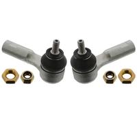 2x Testine barra sterzo SWAG Davanti S+D per VOLVO S40 I, V40 Kombi