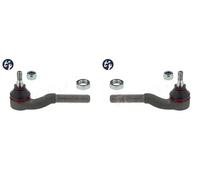 2x Testine barra sterzo TOPRAN Davanti S+D per PEUGEOT 406