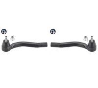 2x Testine barra sterzo TOPRAN Davanti S+D per RENAULT CAPTUR I, CLIO