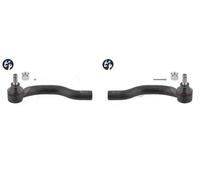 2x Testine barra sterzo TOPRAN Davanti S+D per TOYOTA RAV 4 III, RAV
