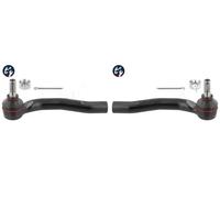 2x Testine barra sterzo TOPRAN Davanti S+D per TOYOTA YARIS III