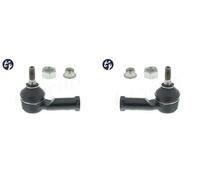 2x Testine barra sterzo TOPRAN S+D per FORD FIESTA Furgon/hatchback