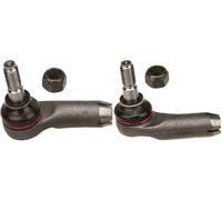 2x Testine barra sterzo TRW Davanti S+D per AUDI 100 C3, A6 C4, 100