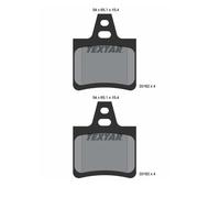 2x Textar 2016203 Kit Pastiglie Freno a Disco Posteriore per Citroën Xantia XM