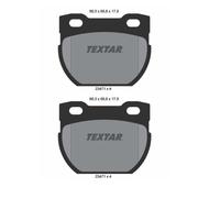 2x Textar 2347103 Kit Pastiglie Freno Freni a Disco Posteriore per Land Rover