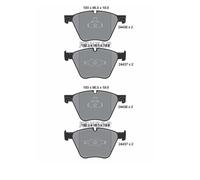 2x Textar 2443601 Kit Pastiglie Freno Freni a Disco Frontale per BMW F07