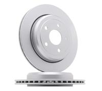 2x TEXTAR 92273403 PRO Disco freno Posteriore per CHEVROLET Equinox I 330mm