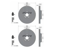 2X Textar 92306005 Disco Freno Per Mercedes-Benz V167 C167