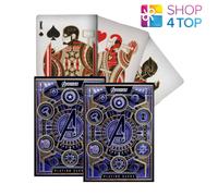 2X THEORY11 Marvel Avengers Infinity Saga Set Mazzo Carte Poker Magic