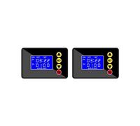 2X Timer Digitale Programmabile Interruttore di Controllo del Relè Controller del Tempo Ritardo del Ciclo di Temporizzazione /Off 12V