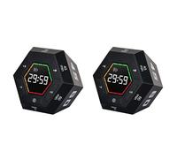 2X Timer Pomodoro, Timer Produttività, 3, 5, 15, 30, 45, 60 Minuti Timer Co2158