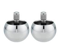 2x Tippe Top Metal Flip Over Top Trottola Girevole in Acciaio Inossidabile Incredibile,