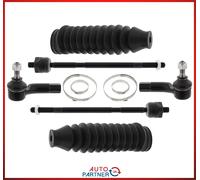 2x Tirante Completo + Kit Manicotti Sospesioni Per VW Polo 6N1 6N2 Lupo Arosa
