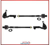 2x Tirante sterzo Per BMW Serie 3 E90 E91 E92 X1 E84 Giunto Assiale Testa 53659