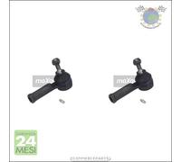 2x Tirante Sterzo Testina Maxgear Anteriore per NISSAN KUBISTAR RENAULT TWIN #23