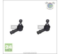 2x Tirante Sterzo Testina Maxgear Anteriore per OPEL VECTRA B SAAB 9-5