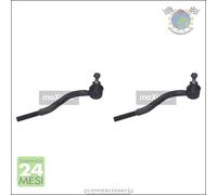 2x Tirante Sterzo Testina Maxgear Anteriore per PEUGEOT 405 305