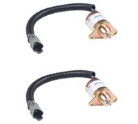 2X TK41-6383 Elettrovalvola di Arresto 12V per Elettrovalvola Antifiamma T7478