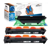 2x TN1050 Toner 1x DR1050 Tamburo Compatibili per Brother TN1050 DR1050 per