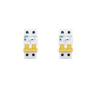 2X TOMZN Interruttore Automatico TOB1Z-63 2P 63A 600V MCB Curva C Unipolare Fusibile A Corrente Continua per FV