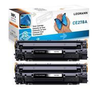 2x Toner compatibile per HP CE278A 78A per HP Laserjet P1606 P1606DN P1600 P1560