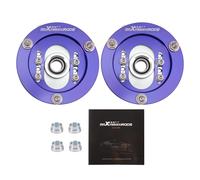 2x Top mount adjustable camber plates For BMW E46 98-05 316 318 320 323 325 330