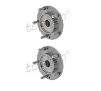 2X Topran 820 939 Mozzo Ruota Anteriore Per KIA Sorento I JC