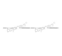 2X TOPRAN Cavo Freno A Mano Feststellbremse Per VW Golf II 19E 1G1 1.6