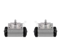 2x TOPRAN Cilindro Freno Posteriore per Ford Ka RB_ Fusion Ju _ Jh _ Jd _ Mazda