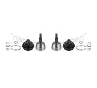 2x TOPRAN Kit Giunto Albero Motore Frontale per VW Golf III 1H1 Seat Altea