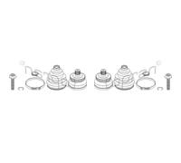 2X TOPRAN Kit Giunto Anteriore Per Audi A4 Avant 8E5 B6