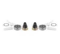 2X TOPRAN Kit Giunto D'Antrivello Anteriore Per VW Transporter IV Bus