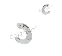 2x TOPRAN Piastra di Ancoraggio Lamiera Paraspruzzi Disco Freno Ant per BMW 5er