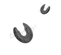 2x TOPRAN Piastra di Ancoraggio Lamiera Paraspruzzi Disco Freno Post per VW
