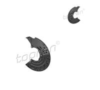 2x TOPRAN Piastra di Ancoraggio Lamiera Paraspruzzi Disco Frontale per VW Golf V