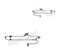 2X TOPRAN Sensore Raddrehzahl Davanti Sinistra Destra Per Toyota Yaris P9 NLP13